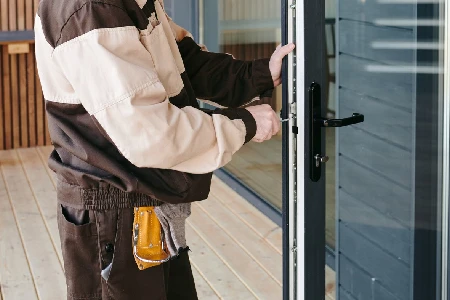 Cleaning And Polishing Glass Door Installation in The Hammocks, FL